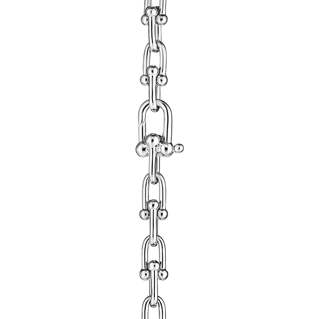 TIFFANY HARDWEAR SMALL WRAP SILVER BRACELET