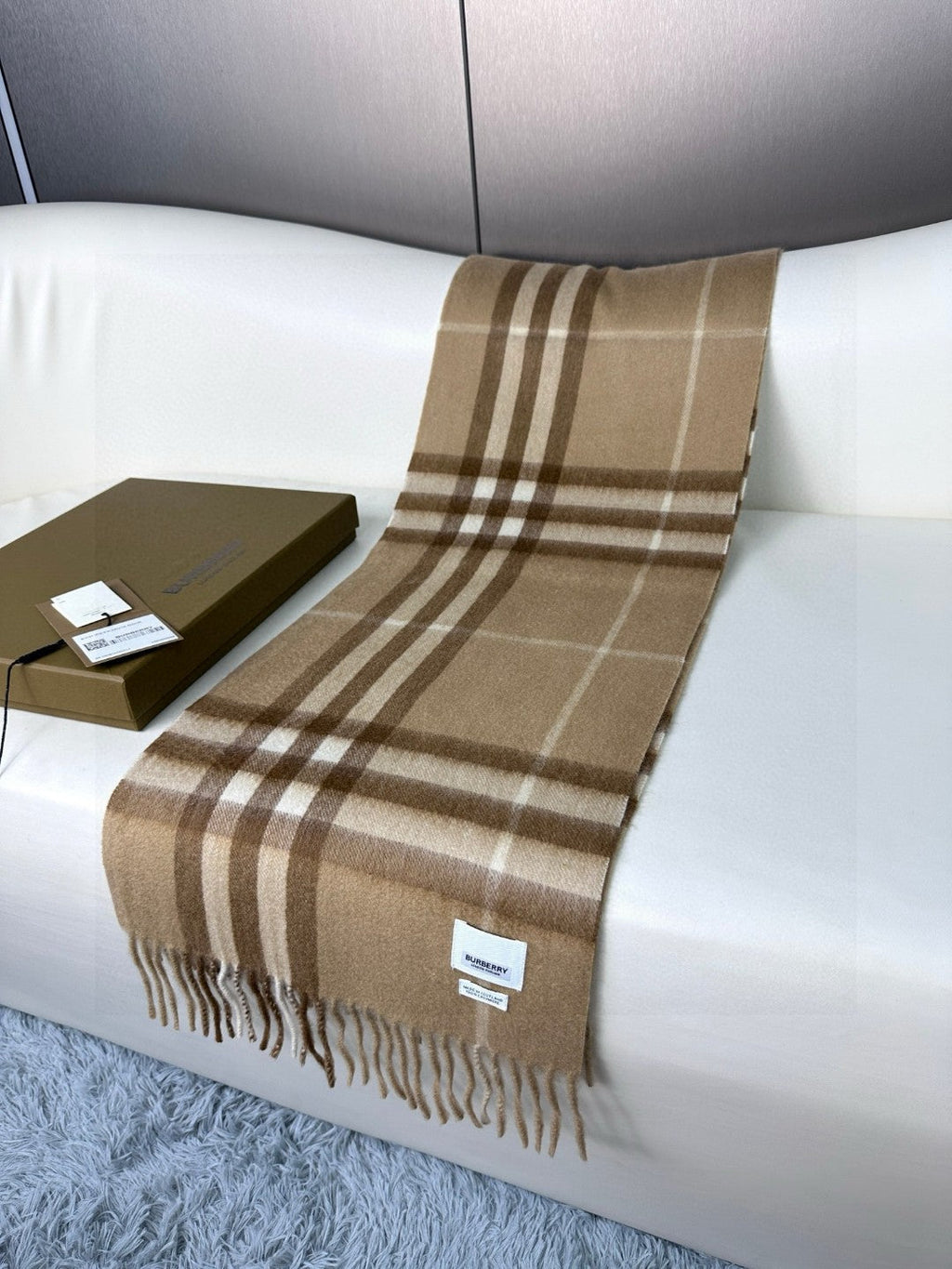 BBR SCARF 180 CM IN CASHMERE 543357