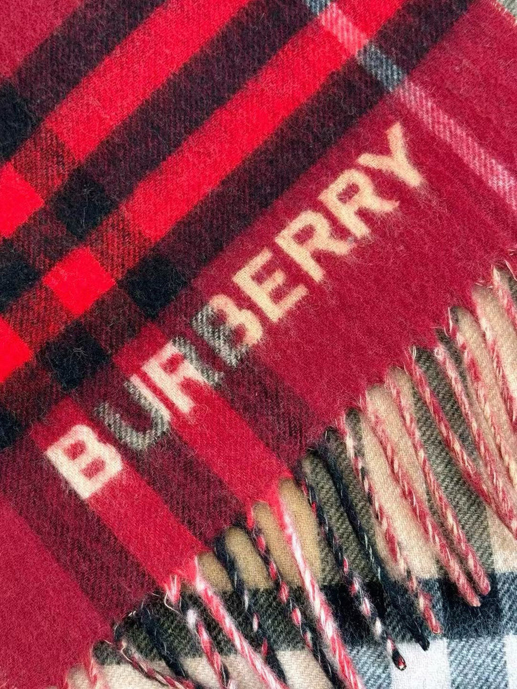 BBR SCARF 168 CM IN CASHMERE 540610