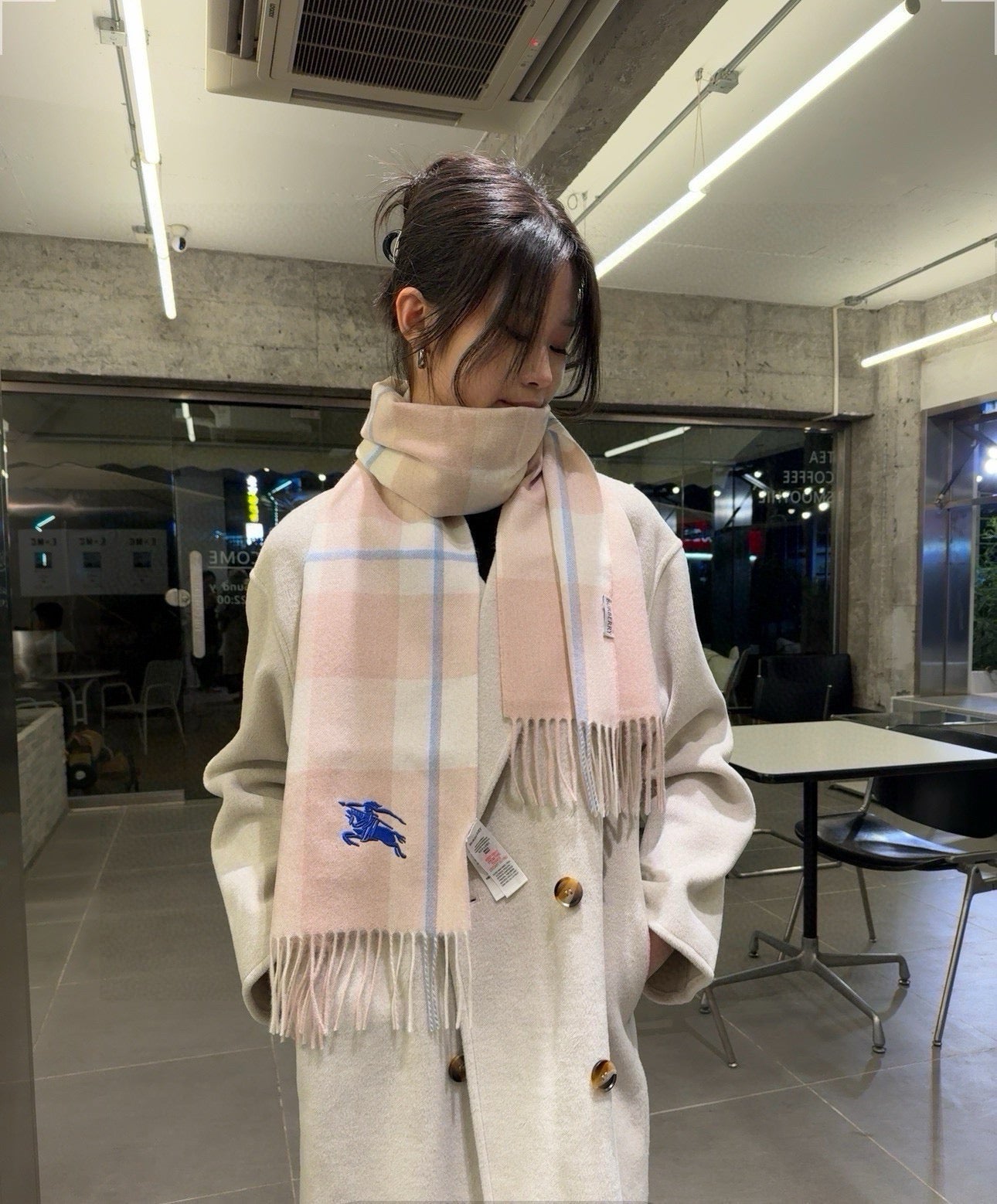 BBR SCARF 180 CM IN CASHMERE 486610